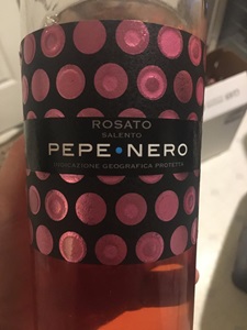 Cignomoro Pepe Nero Salento Rosato 2017